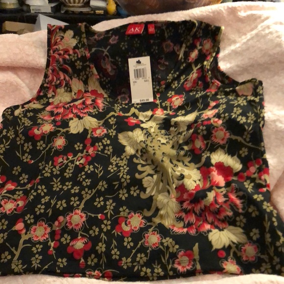 🔥 SALE! $19 for NWT $120 Retail NWT Anne Klein Blouse & Skirt Set - Picture 2 of 16